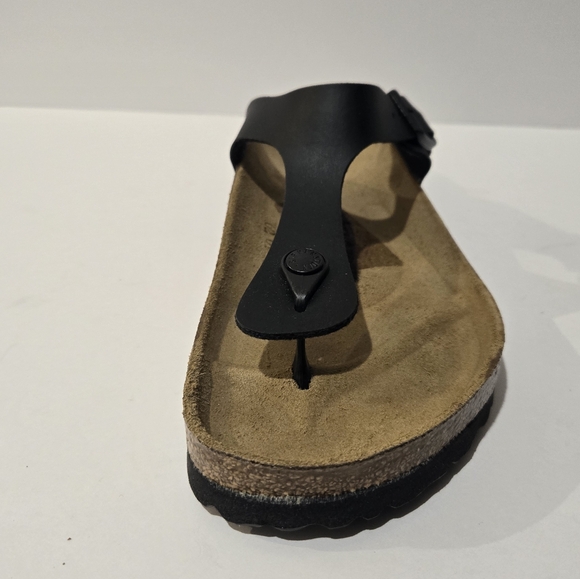 Birkenstock Gizeh Men's Black Buckle Sandals 9 - Picture 12 of 15